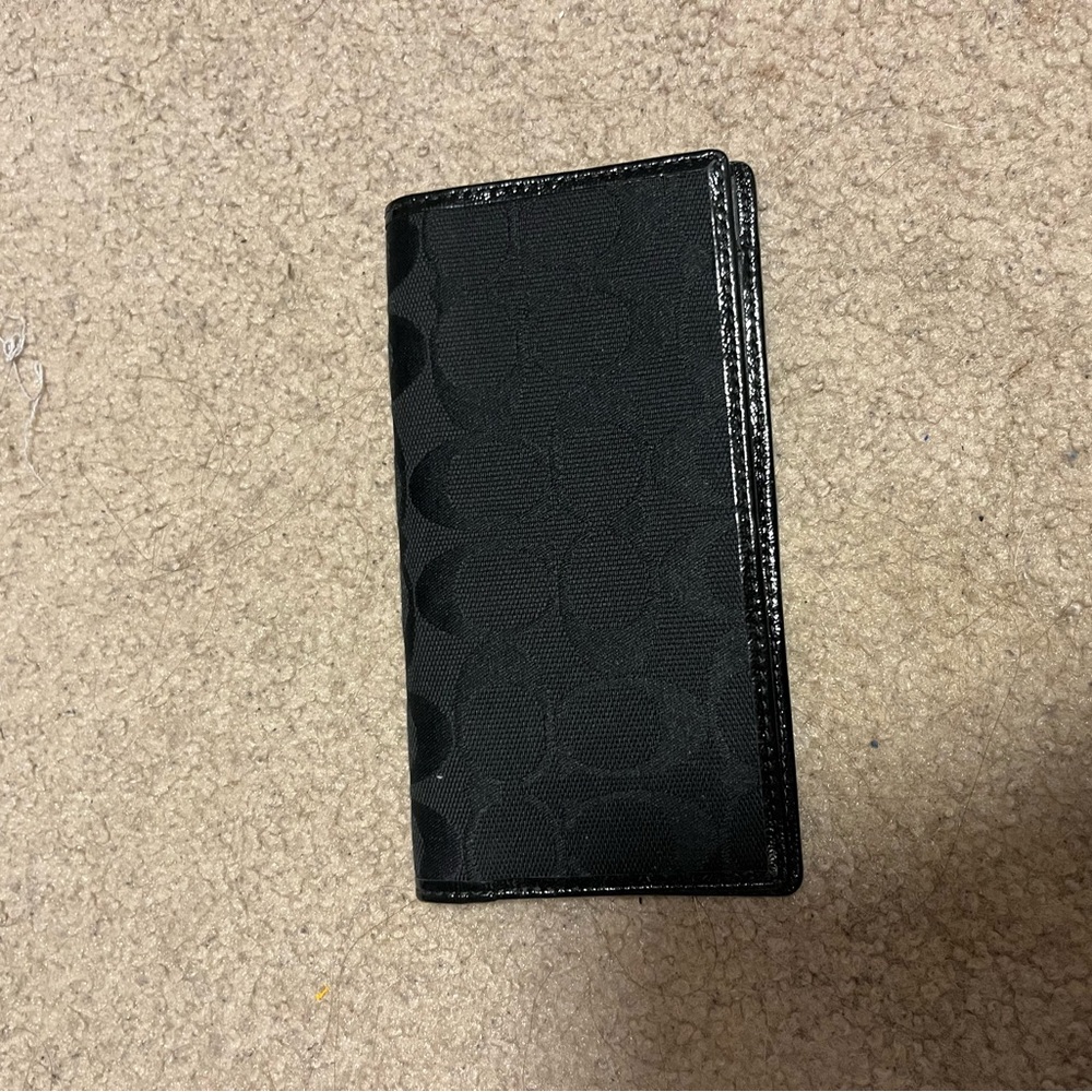 Coach Black Wallet